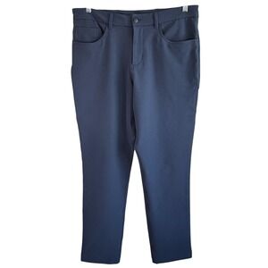 Panama Jack Mens Performance Pants Navy Size 36x32 4 Way Stretch Commuter Tech